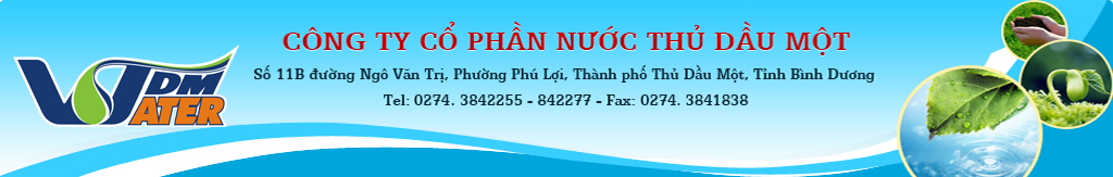 CÔNG TY CỔ PHẦN NƯỚC THỦ DẦU MỘT